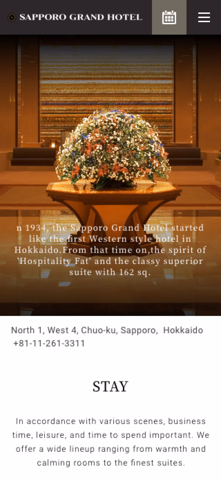sapporo grand hotel