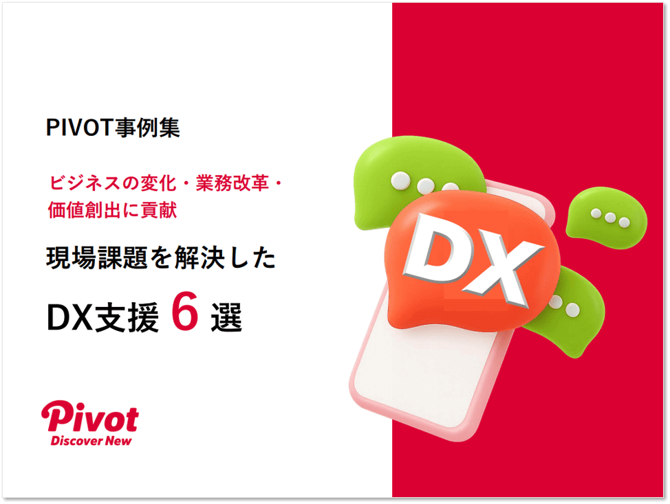 【事例集】現場課題を解決したDX支援6選